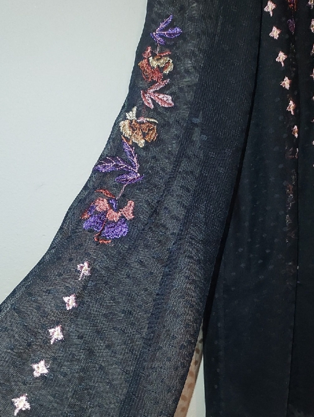 Style & Co. Embroidered Blouse - Picture 3 of 11